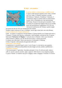 Il Sud – est asiatico