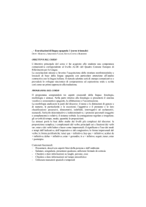 Esercitazioni di lingua spagnola 1 (corso triennale)