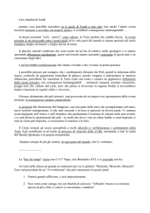 Cari cittadini di Fondi pensate cosa potrebbe succedere se il