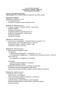 latino - Liceo Morgagni