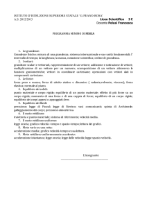 Fisica - Peano-Rosa