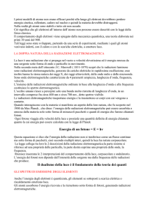 la natura della luce