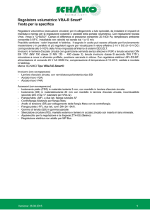 Testo per capitolato