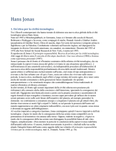 Hans Jonas - vitellaro.it
