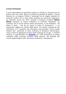 Il moto browniano