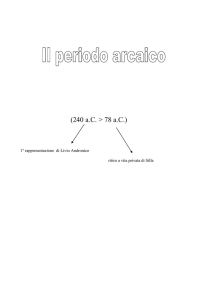 Livio ANDRONICO - Scuola e cultura oggi