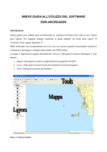 Breve guida all`utilizzo del software ESRI ArcReader