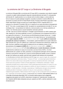 S. DI BRUGADA E S. DEL QT LUNGO