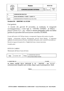 GENITORI AS 07/08 - Istituto Madre Cabrini