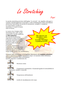 Lo stretching - Sporting Club Oleggio