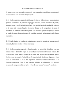 IL RAPPORTO TESTO