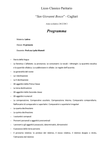 Liceo Classico Paritario “San Giovanni Bosco”