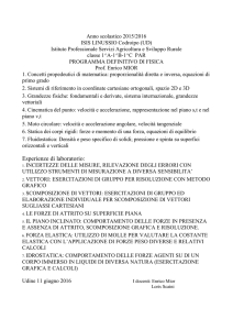 Programma Fisica prime