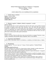 2. Biologia:Struttura e dinamica della litosfera