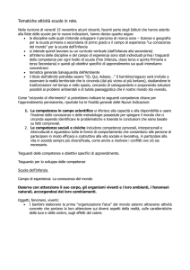 tematiche scuole in Rete - ICC di Borghetto Lodigiano