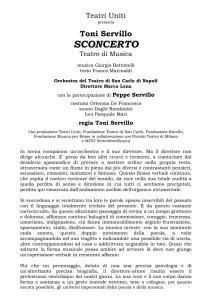 Comunicato stampa - Teatro Verdi