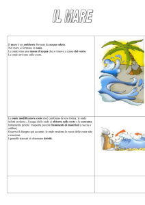 Il mare è un ambiente formato da acqua salata. Nel mare si formano