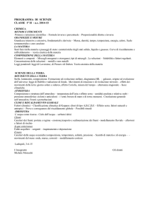 scienze - Liceo Pertini Ladispoli