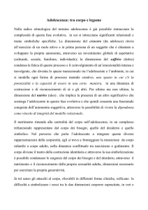 Adolescenza: tra corpo e legame - Psicologi