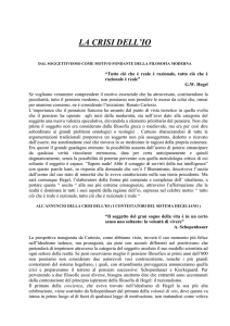 La crisi dell`io - Bruno Caracciolo