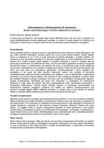 Dichiarazione di consenso