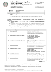 lavoro estivo per gli studenti con debito formativo
