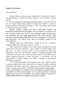 Sergej Glinkov artista ucraino trasferitosi a