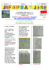 Il quotidiano della classe 5^A 2^ Circolo Didattico “Don Bosco