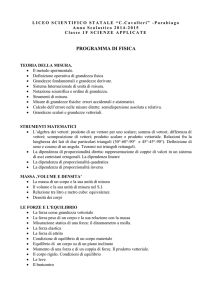 teoria della misura.