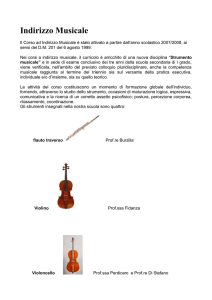 Indirizzo Musicale - www.montessorimascagnict.it