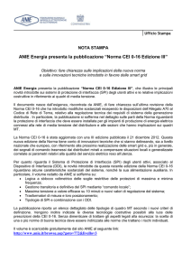 2013 07 23 cs anie energia norma cei 0 16 edizione iii DOC 710 KB