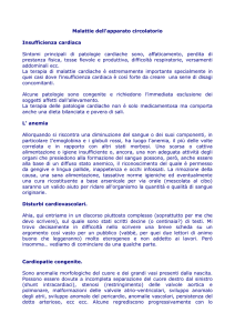Malattie dell`apparato circolatorio