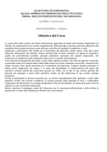Obiettivo del corso