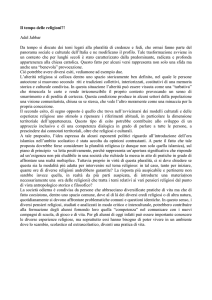 Il tempo delle religioni