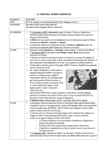 LA SECONDA GUERRA MONDIALE
