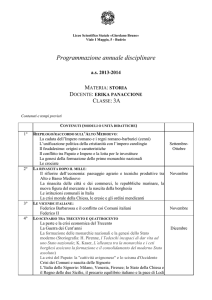 Liceo Scientifico Statale «Giordano Bruno» Viale I Maggio, 5