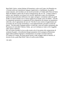 Bepi Delle Vedove, artista friulano di Premariacco, attivo nel Centro