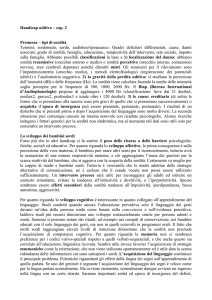 Handicap uditivo - Antonio Salvemini