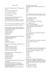 Test Selezioni Regionali 1996 Classe C
