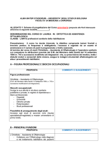 ALMA MATER STUDIORUM – UNIVERSITA` DEGLI STUDI DI BOLOGNA FACOLTA