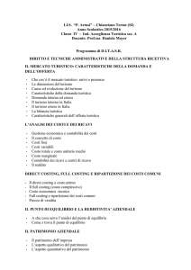 I.I.S. “P. Artusi” – Chianciano Terme (SI) Anno Scolastico 2015/2016