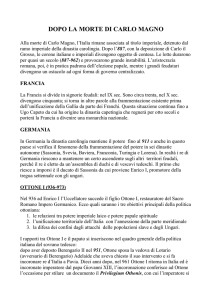 DOPO LA MORTE DI CARLO MAGNO