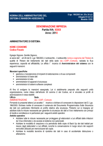 nomina amministratore nomina amministratore