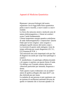 Appunti di Medicina Quantistica