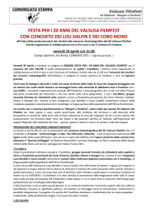 COMUNICATO STAMPA
