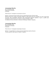 Antropologia filosofica( Greppi)