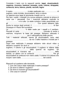 Completa il testo con le seguenti parole: tappi, stuzzicadenti