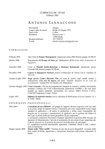 Febbraio 2005 - ASSOCIAZIONE EX UNIVERSITARI VILLA SAN