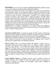 MANTRA: voce sanscrita che significa strumento