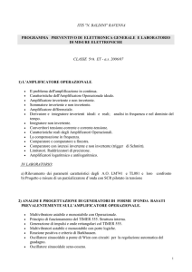 Programma di quinta